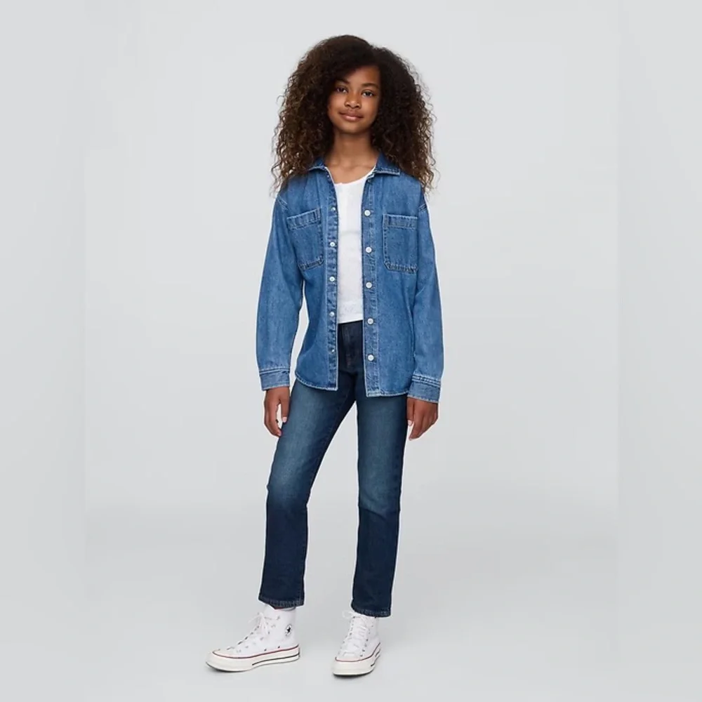 BNWT Gap Kids Boyfriend Jeans Dark Wash